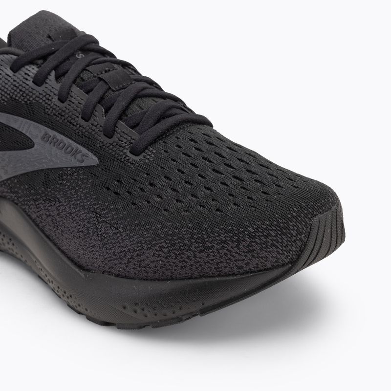 Férfi futócipő Brooks Ghost 16 wide fit fekete/fekete/ebony 7