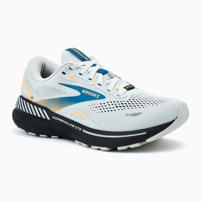 Brooks Adrenaline GTS 23 GTX férfi futócipő oyster mushroom/narancs/kék