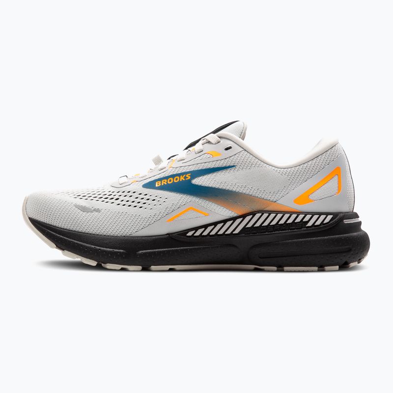 Brooks Adrenaline GTS 23 GTX férfi futócipő oyster mushroom/narancs/kék 10