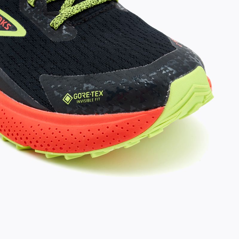 Brooks Divide 5 GTX férfi futócipő fekete/cseresznye/lime 7