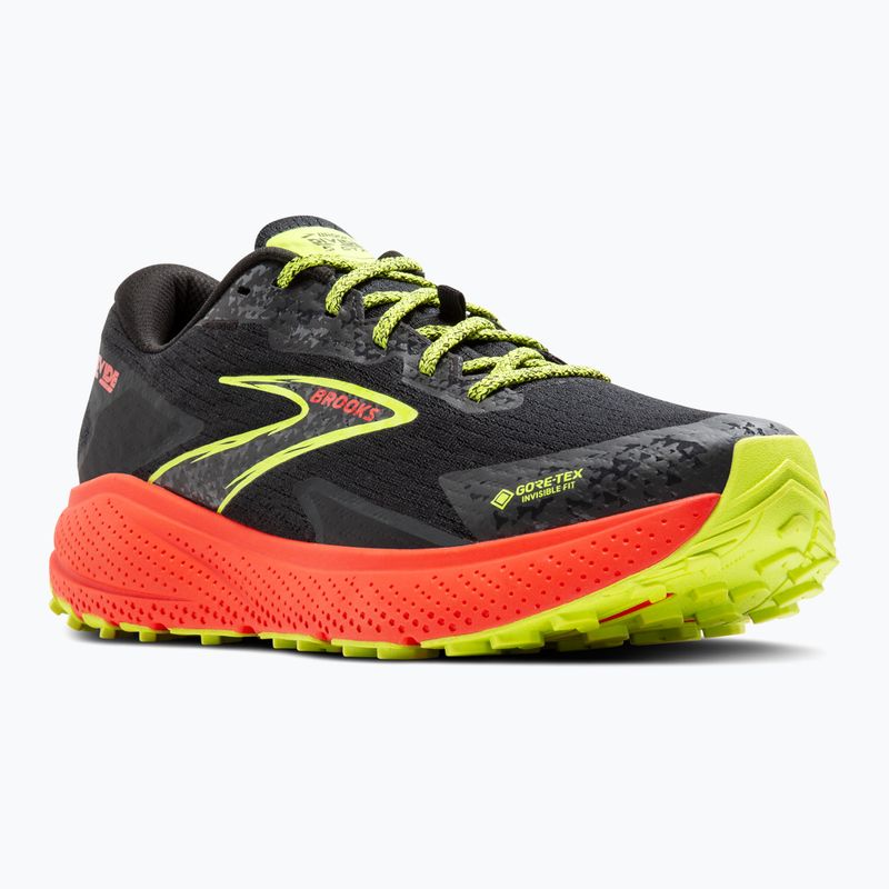 Brooks Divide 5 GTX férfi futócipő fekete/cseresznye/lime 8