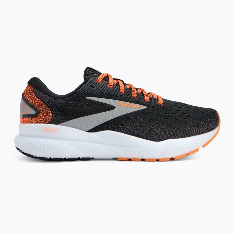 Brooks Ghost 16 női futócipő fekete/narancs/fehér 3