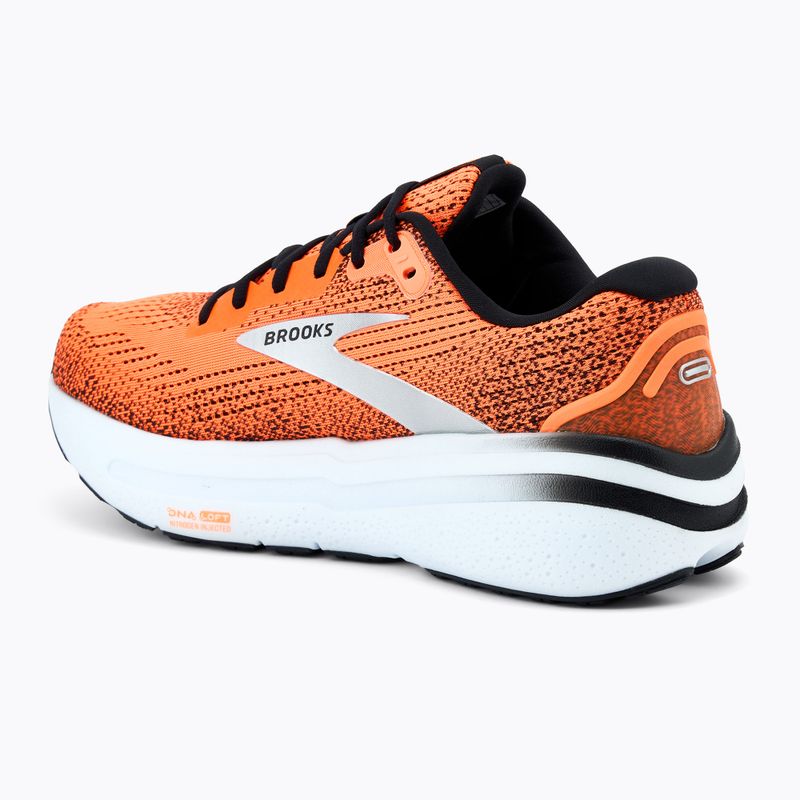 Brooks Ghost Max 2 férfi futócipő narancssárga/narancs/fekete 3