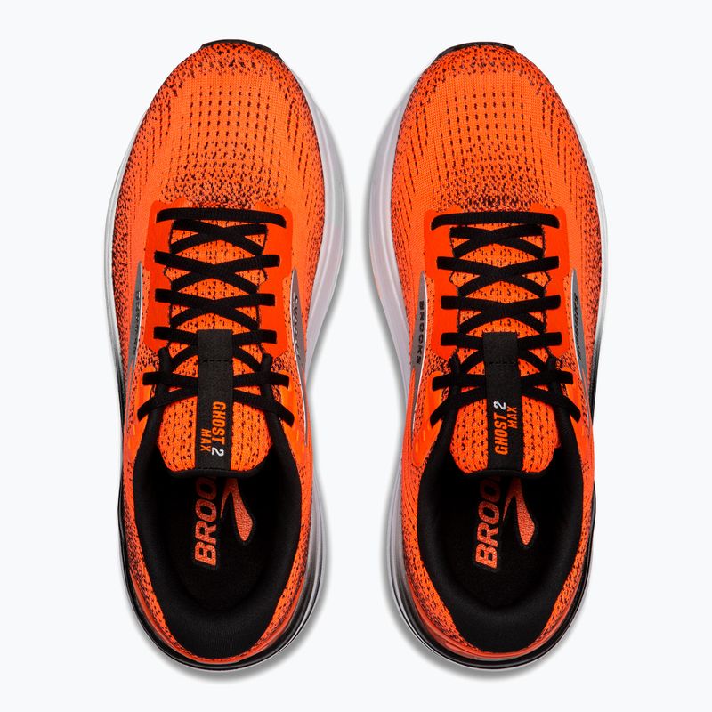 Brooks Ghost Max 2 férfi futócipő narancssárga/narancs/fekete 14