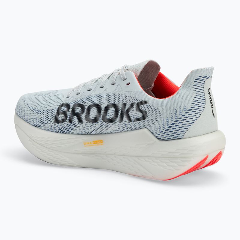 Brooks Hyperion Max 2 férfi futócipő illúzió/korall/fekete 3