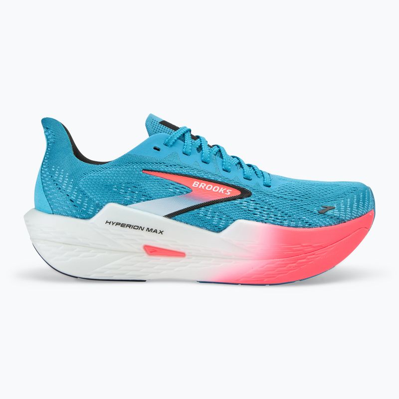 Brooks Hyperion Max 2 férfi futócipő crystal seas/diva rózsaszín/fekete 2