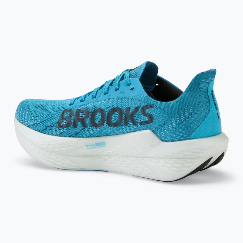 Brooks Hyperion Max 2 férfi futócipő crystal seas/diva rózsaszín/fekete 3