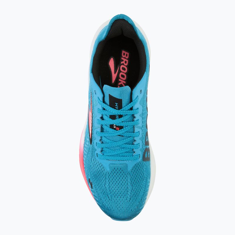 Brooks Hyperion Max 2 férfi futócipő crystal seas/diva rózsaszín/fekete 5