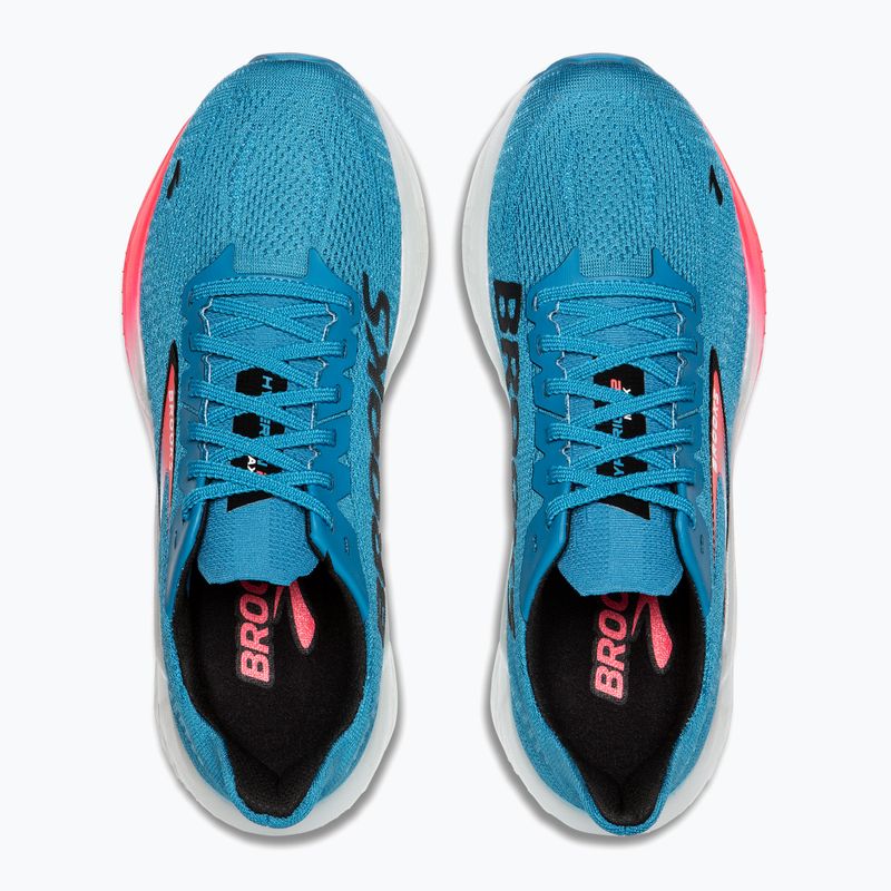 Brooks Hyperion Max 2 férfi futócipő crystal seas/diva rózsaszín/fekete 14