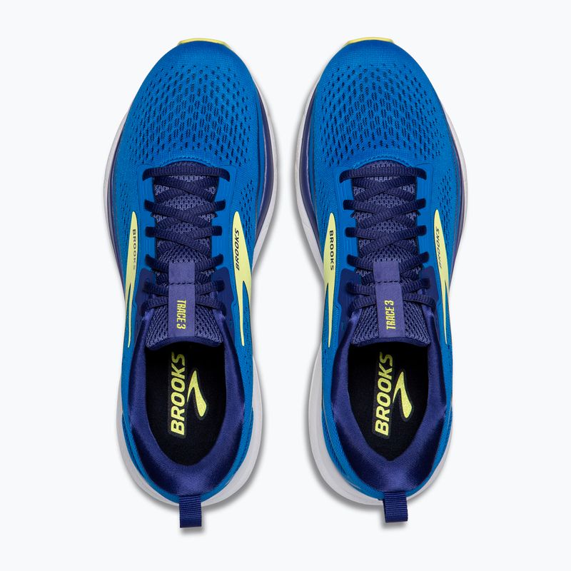 Brooks Trace 3 férfi futócipő electic blue/navy/leomn 12