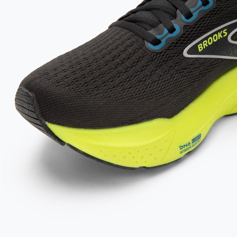 Brooks Glycerin 21 férfi futócipő fekete/kék/ightlife 7