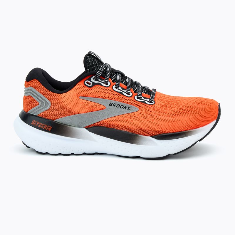 Brooks Glycerin 21 férfi futócipő narancs/fekete/fehér 2