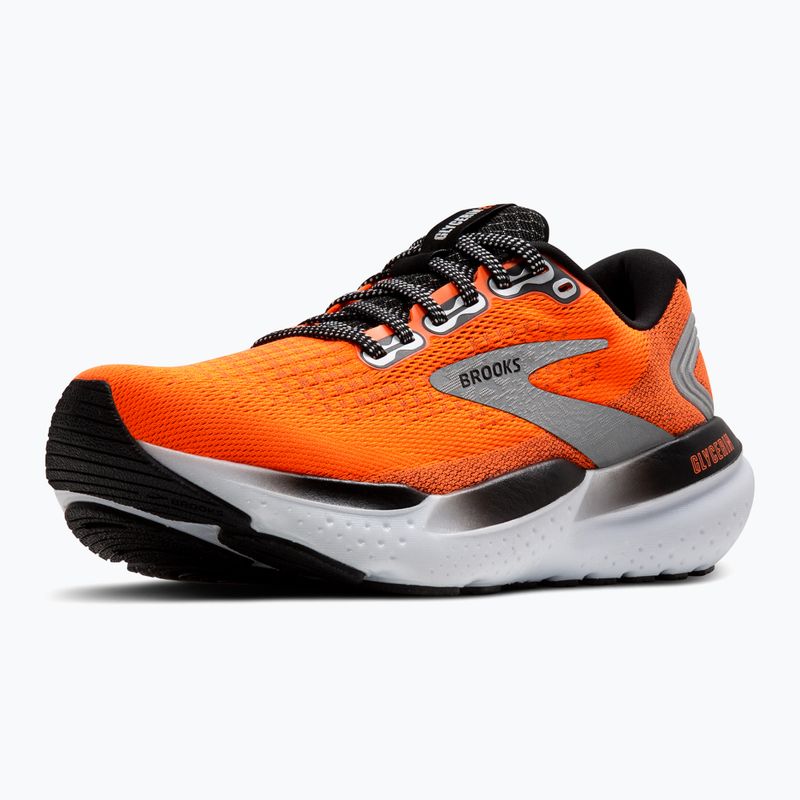 Brooks Glycerin 21 férfi futócipő narancs/fekete/fehér 12