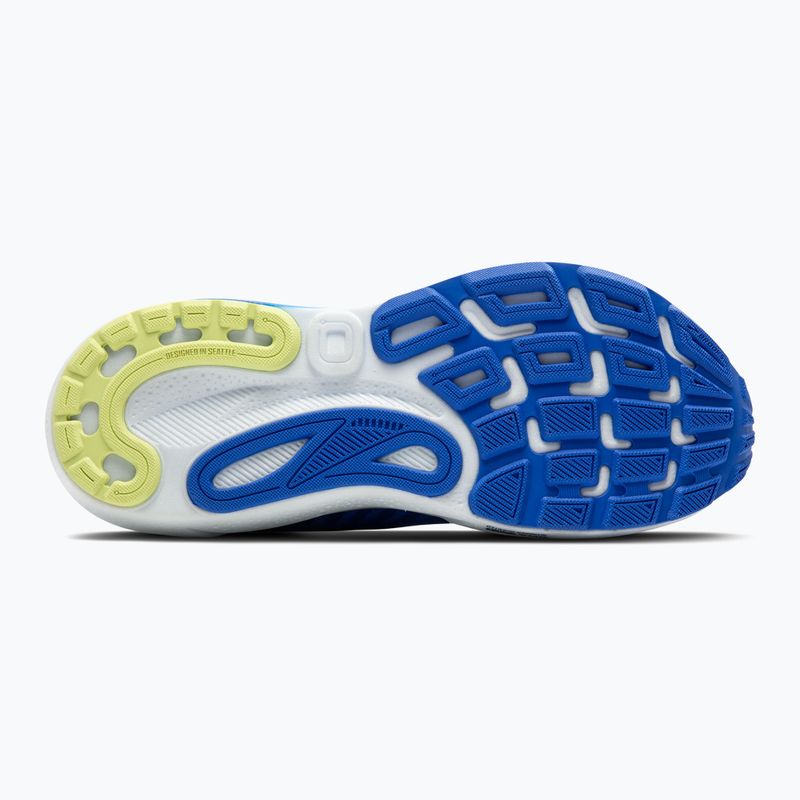 Férfi Brooks Adrenaline GTS 24 széles fazonú kobalt/neósárga/papagáj futócipő 13