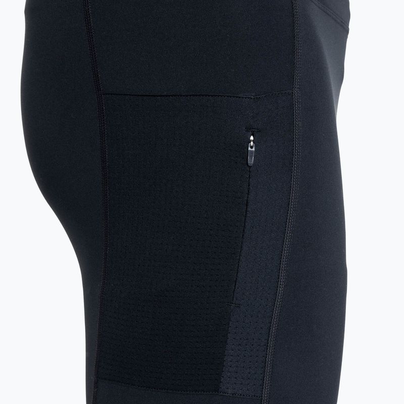 Férfi futóleggings Brooks Run Visible Tight 2.0 black/fluoro flash 3