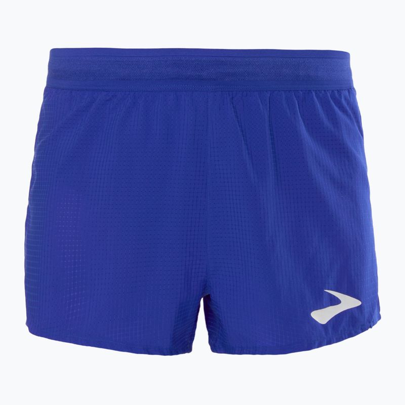Férfi Brooks Elite 3" kobalt színű futónadrág