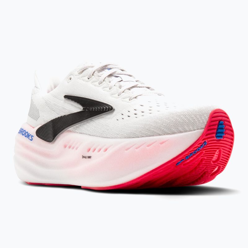 Női futócipő Brooks Glycerin Max fehér/fekete/diva rózsaszín 8