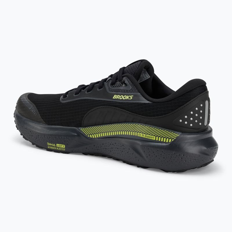 Férfi futócipő Brooks Adrenaline GTS 24 Weatherized fekete/ebony/új sárga 3