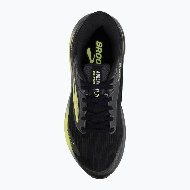 Férfi futócipő Brooks Adrenaline GTS 24 Weatherized fekete/ebony/új sárga 5