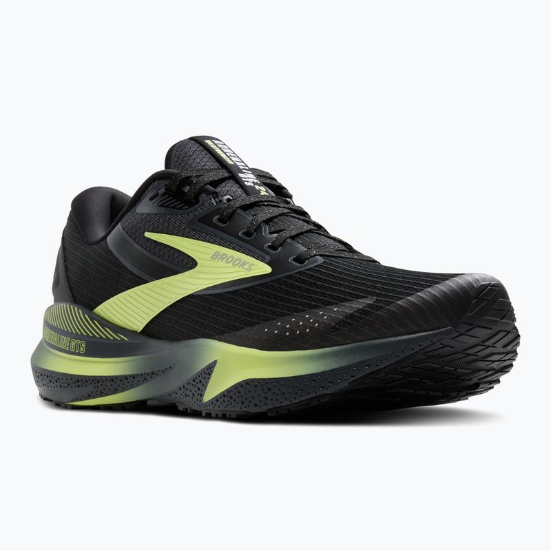 Férfi futócipő Brooks Adrenaline GTS 24 Weatherized fekete/ebony/új sárga 8