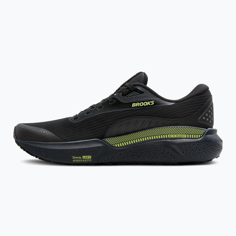 Férfi futócipő Brooks Adrenaline GTS 24 Weatherized fekete/ebony/új sárga 10
