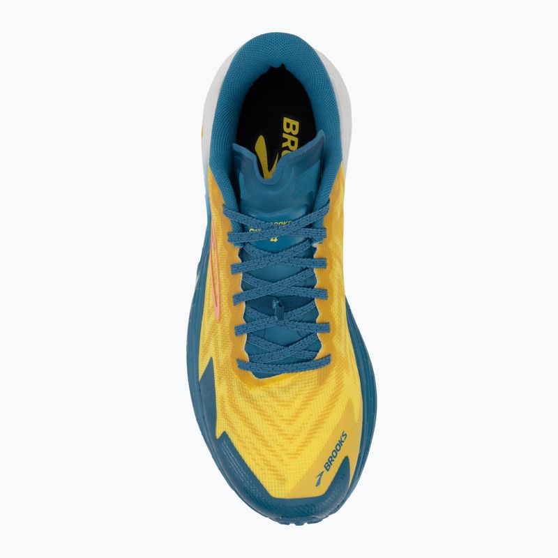 Brooks Catamount 4 férfi futócipő quince/ celestial/ neo ember 5
