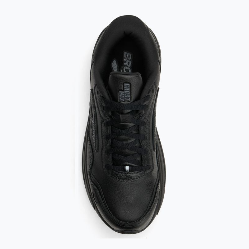 Férfi cipők Brooks Ghost Max Leather black/black 5