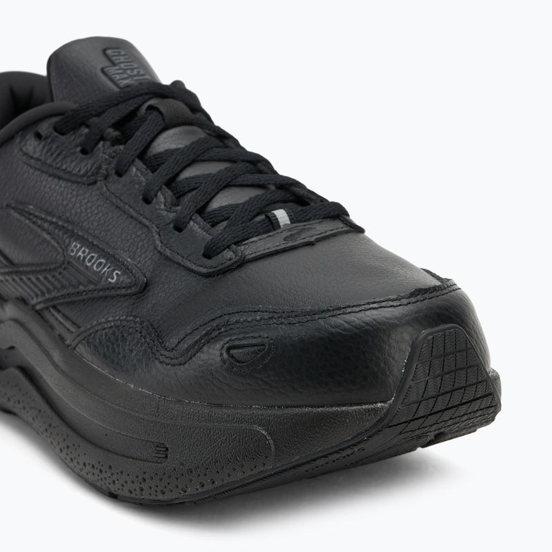 Férfi cipők Brooks Ghost Max Leather black/black 7