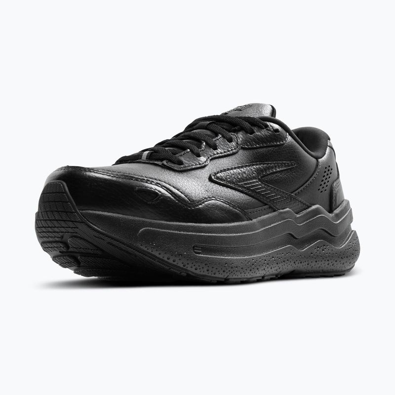 Férfi cipők Brooks Ghost Max Leather black/black 11
