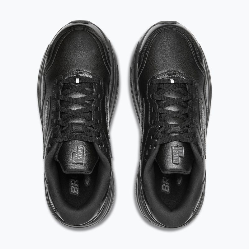 Férfi cipők Brooks Ghost Max Leather black/black 14