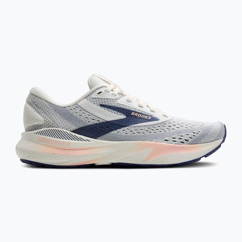 Brooks Adrenaline GTS 24 szürke/kék szalag/barack női futócipő 9