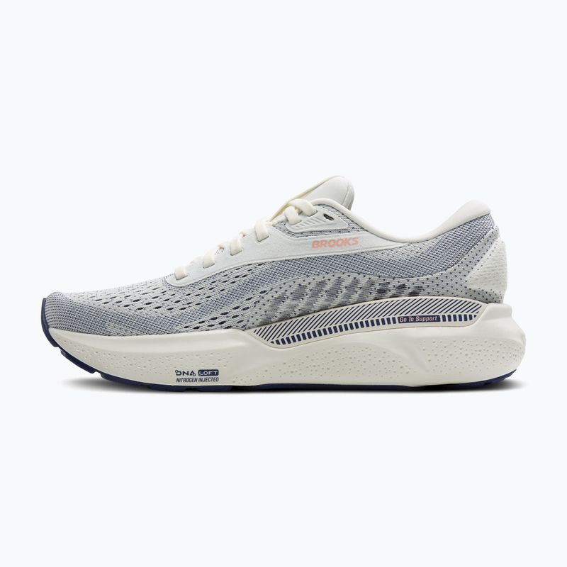 Brooks Adrenaline GTS 24 szürke/kék szalag/barack női futócipő 10