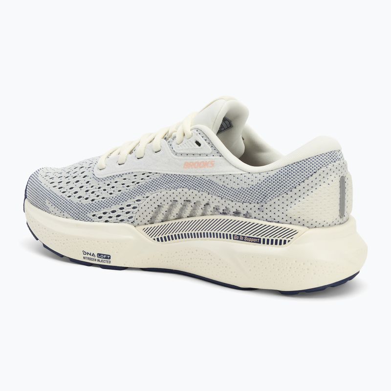 Brooks Adrenaline GTS 24 szürke/kék szalag/barack női futócipő 3