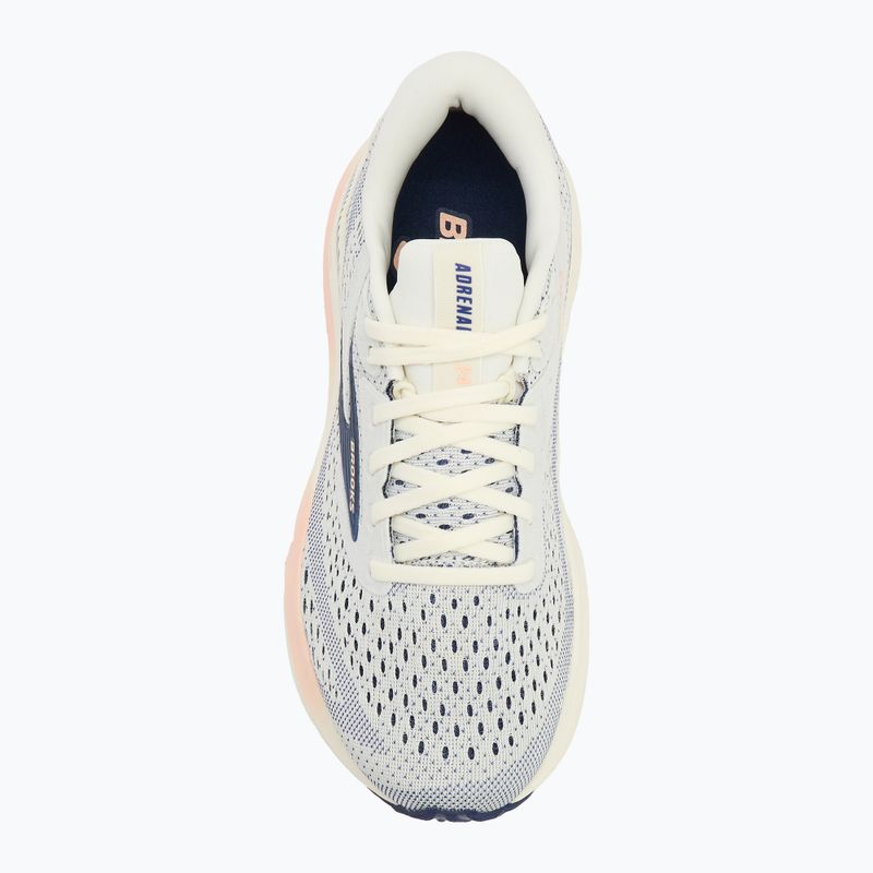 Brooks Adrenaline GTS 24 szürke/kék szalag/barack női futócipő 5