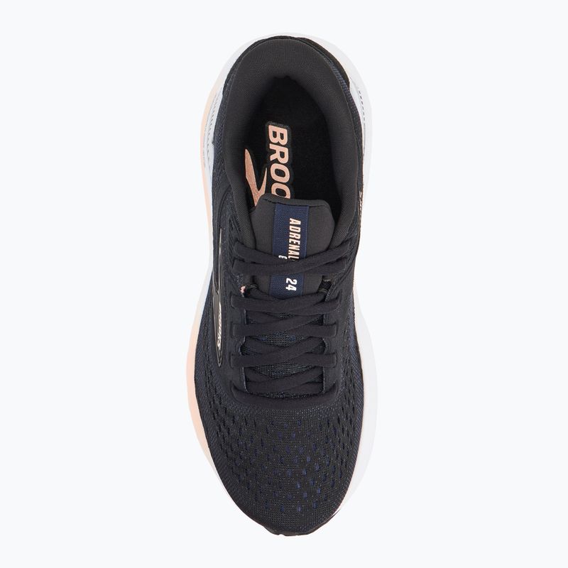 Női futócipő Brooks Adrenaline GTS 24 fekete/barack/peacó 5