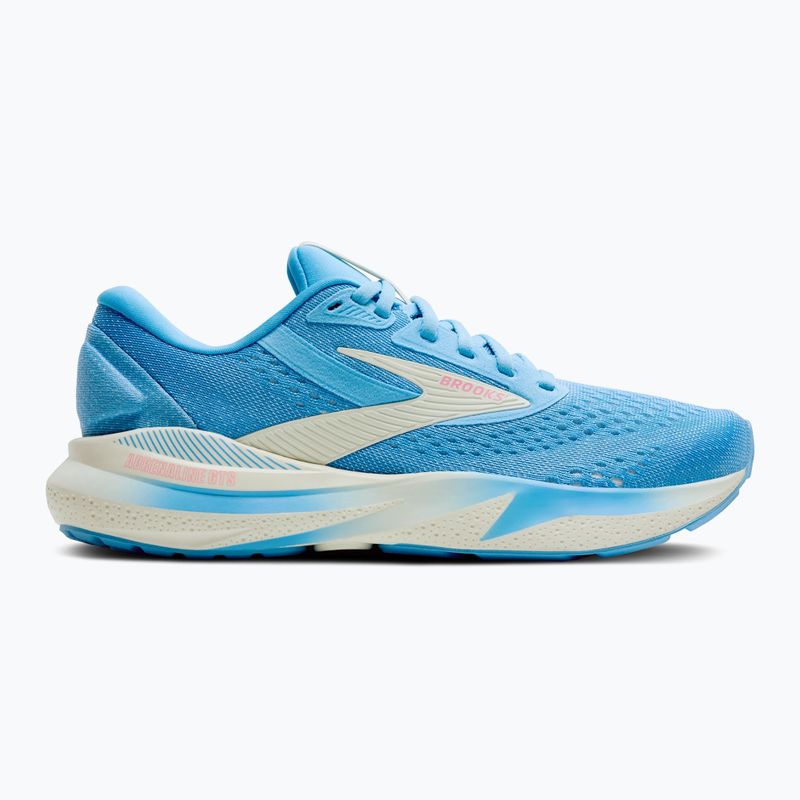 Női futócipő Brooks Adrenaline GTS 24 bonnie kék/szürke/rózsaszín 9