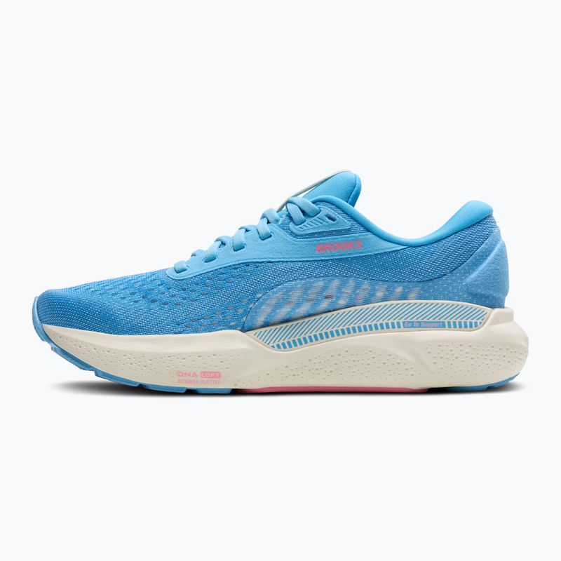 Női futócipő Brooks Adrenaline GTS 24 bonnie kék/szürke/rózsaszín 10