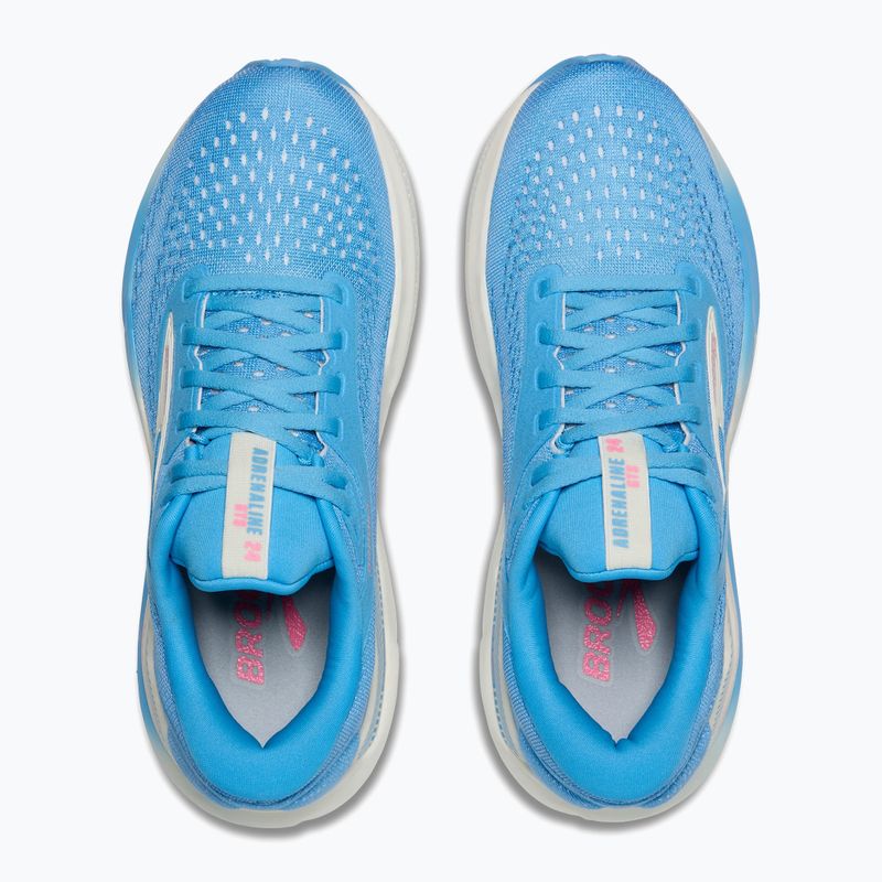 Női futócipő Brooks Adrenaline GTS 24 bonnie kék/szürke/rózsaszín 12
