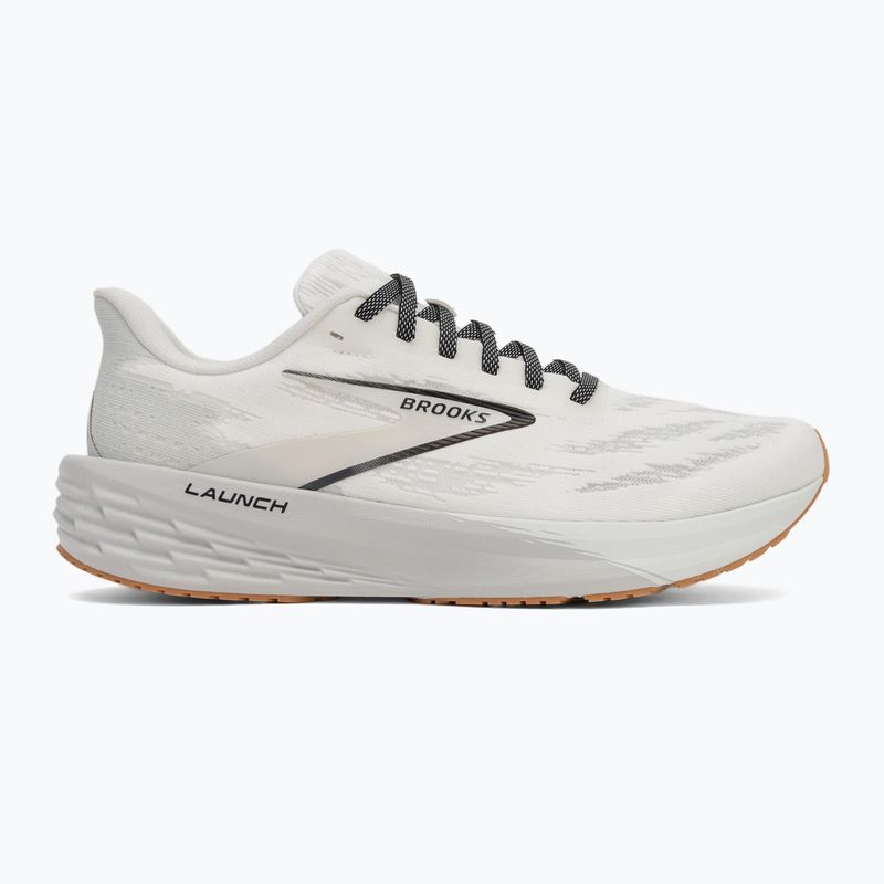 Brooks Launch 11 férfi futócipő fehér/szürke/fekete 2
