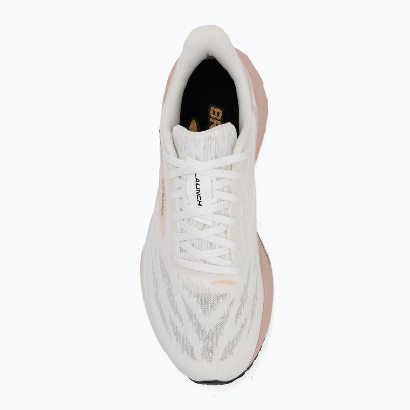 Brooks Launch 11 női futócipő fehér/arany/rózsaszín 5