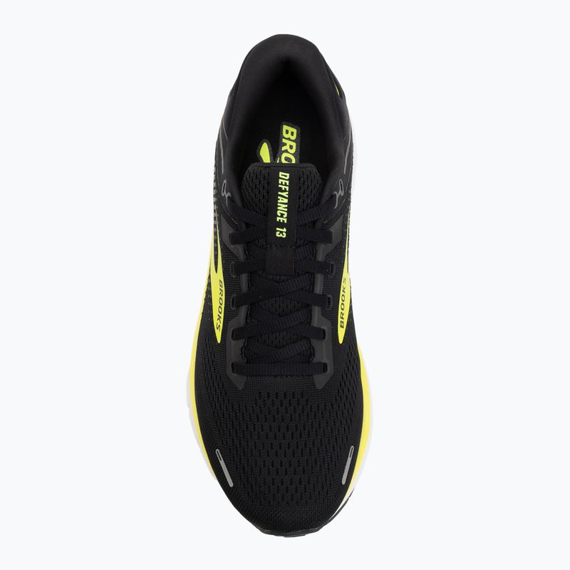 Férfi futócipő Brooks Defyance 13 black/yellow/white 5