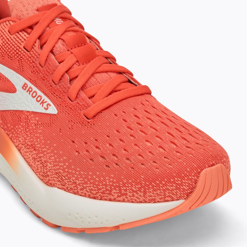 Brooks Ghost 16 női futócipő korall/sivatagi virág/kókuszdió 7