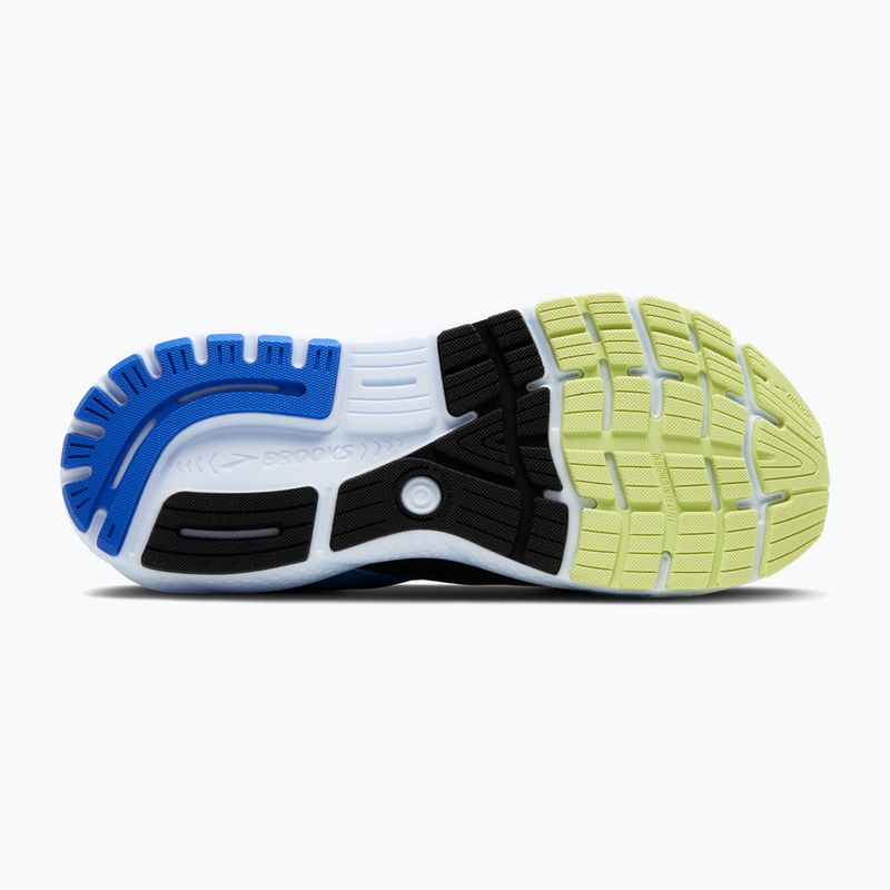 Brooks Ghost 16 férfi futócipő fekete/kobalt/neósárga 6