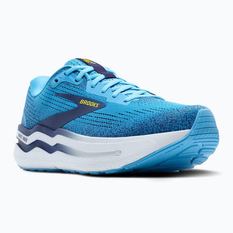 Brooks Ghost Max 2 férfi futócipő bonnie kék/kék szalag/sárga