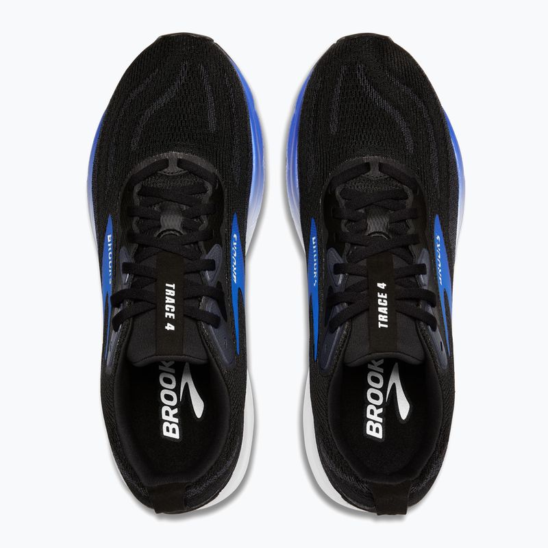 Brooks Trace 4 férfi futócipő fekete/kobalt/limpet 12