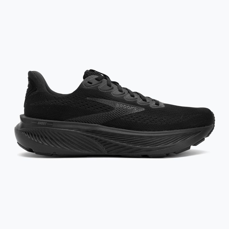 Férfi futócipő Brooks Ghost 17 black/black/ebony 2
