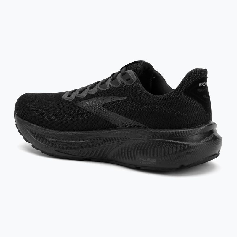 Férfi futócipő Brooks Ghost 17 black/black/ebony 3