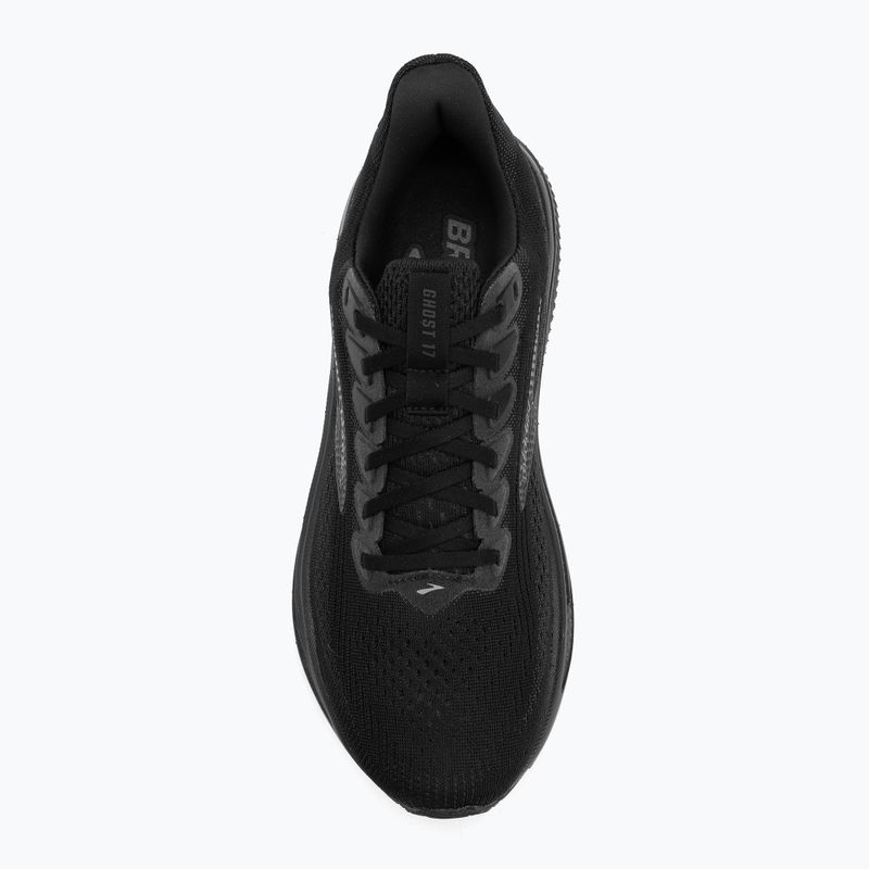 Férfi futócipő Brooks Ghost 17 black/black/ebony 5