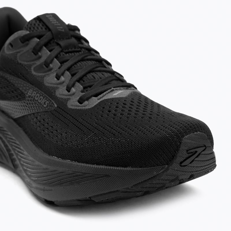 Férfi futócipő Brooks Ghost 17 black/black/ebony 7