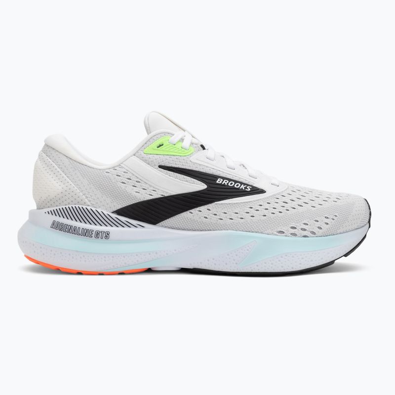 Férfi futócipő Brooks Adrenaline GTS 24 white/gecko/atomizer 2